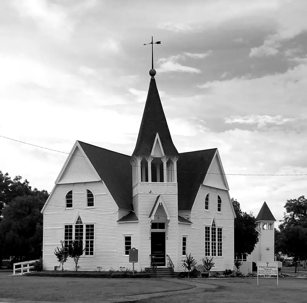 White chapel in Anna, Texas