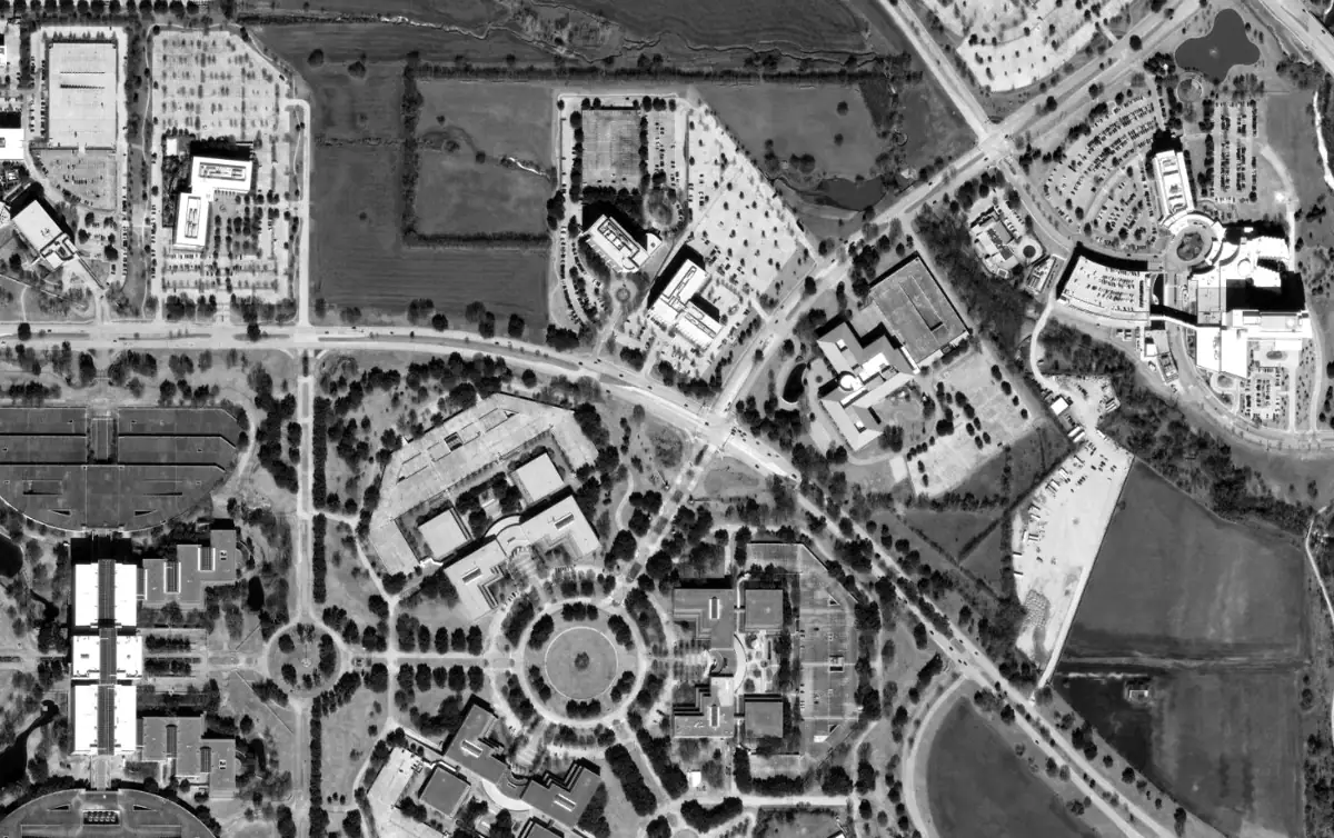 Satellite view of Legacy in Plano